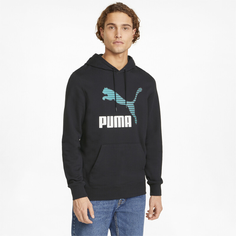 

Men's PUMA Classics Logo Regular Fit Hoodie, Black
