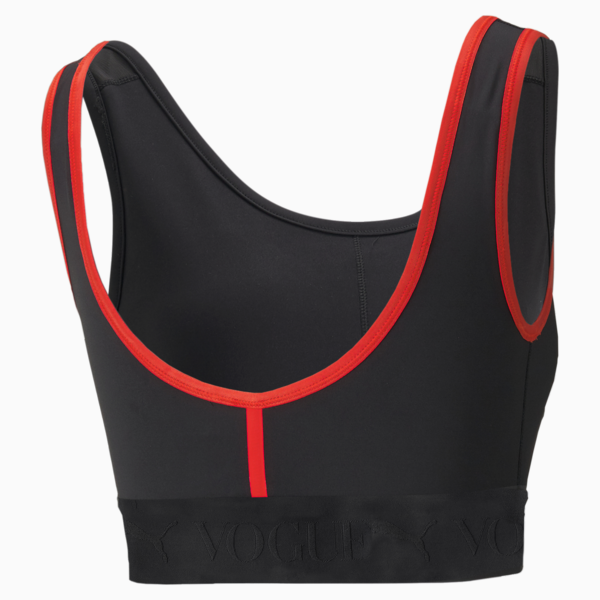 PUMA x VOGUE Women's Training Bra, Puma Black, large-ZAF