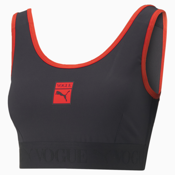 PUMA x VOGUE Women's Training Bra, Puma Black, large-ZAF