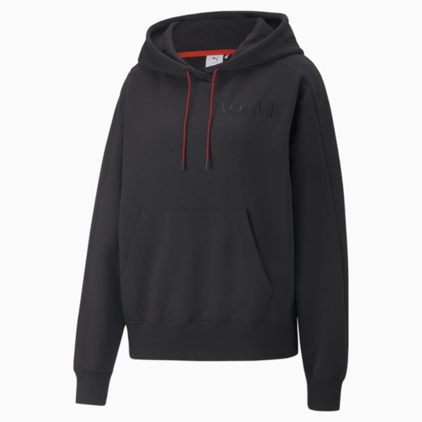 PUMA x VOGUE Women's Hoodie, Puma Black, large-ZAF