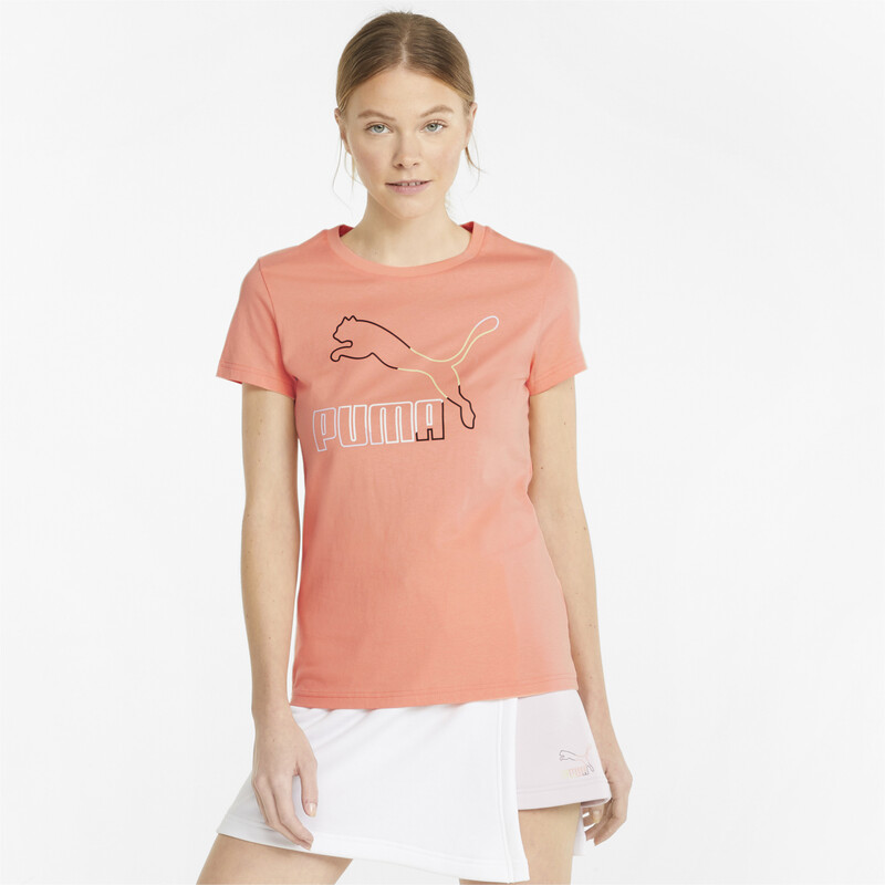 

Women's PUMA MIS Graphic T-Shirt, Pink