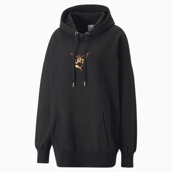 PUMA x DUA LIPA Women's Hoodie, Puma Black, large-ZAF