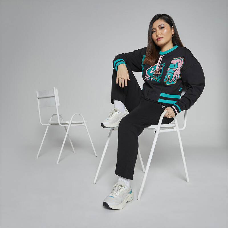 

Women's PUMA TYE CREW SWEAT