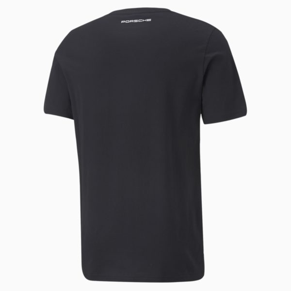Porsche Legacy Statement Motorsport Tee Men, Puma Black, large-ZAF