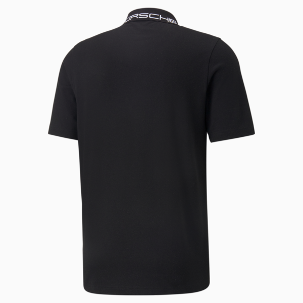 Porsche Legacy Polo Shirt Men, Puma Black, large-ZAF