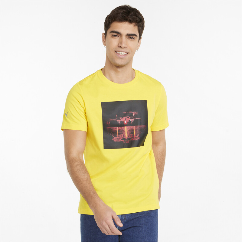

Men's PUMA Scuderia Ferrari Nightride Regular Fit T-Shirt, Yellow