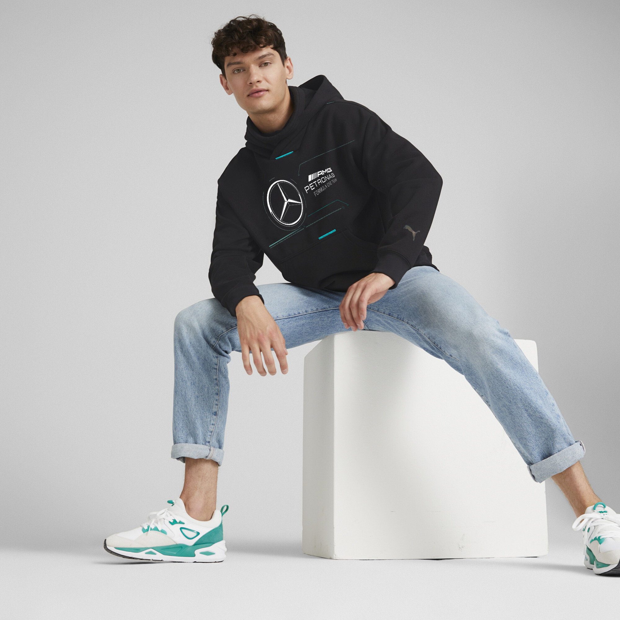 mercedes f1 puma trainers
