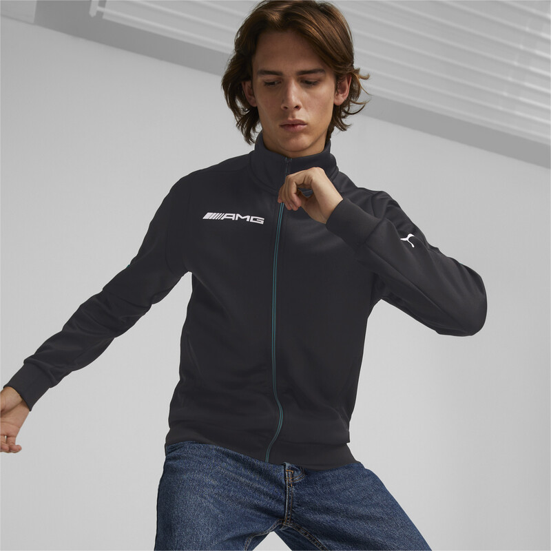 

Men's PUMA Mercedes-AMG Petronas Motorsport Formula One MT7 Track Jacket Men, Black