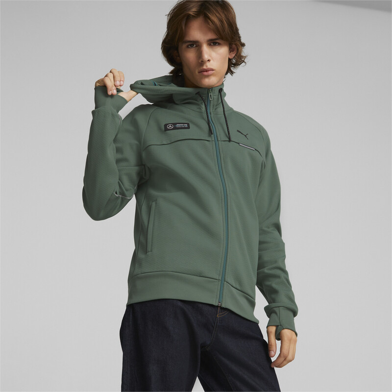 

Men's PUMA Mercedes AMG Petronas F1 Regular Fit Hooded Sweat Jacket, Brown