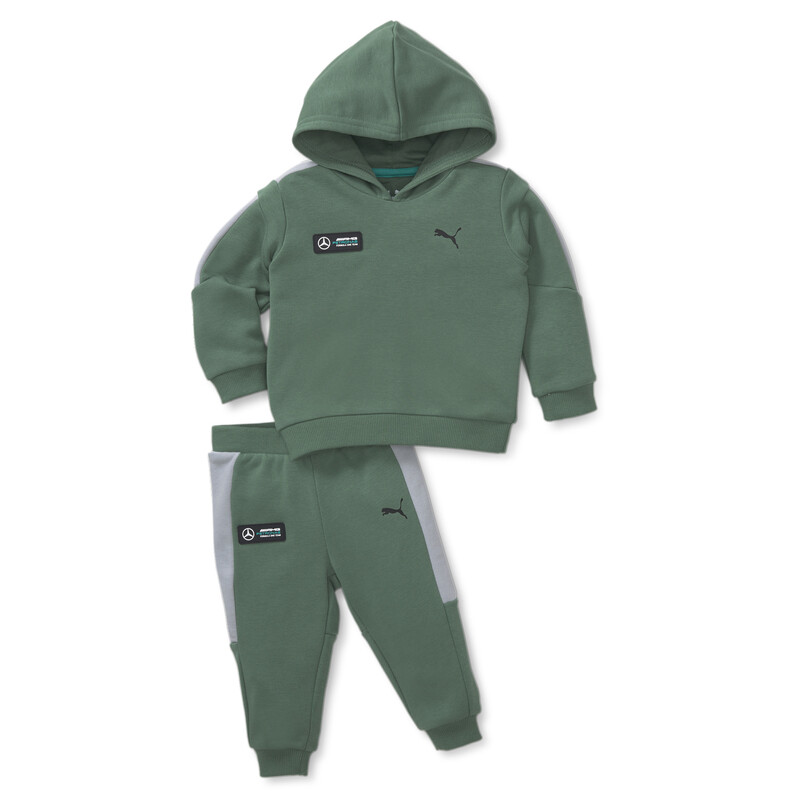 

PUMA Mercedes-AMG Petronas Motorsport Formula One Hooded Jogger Suit Babies