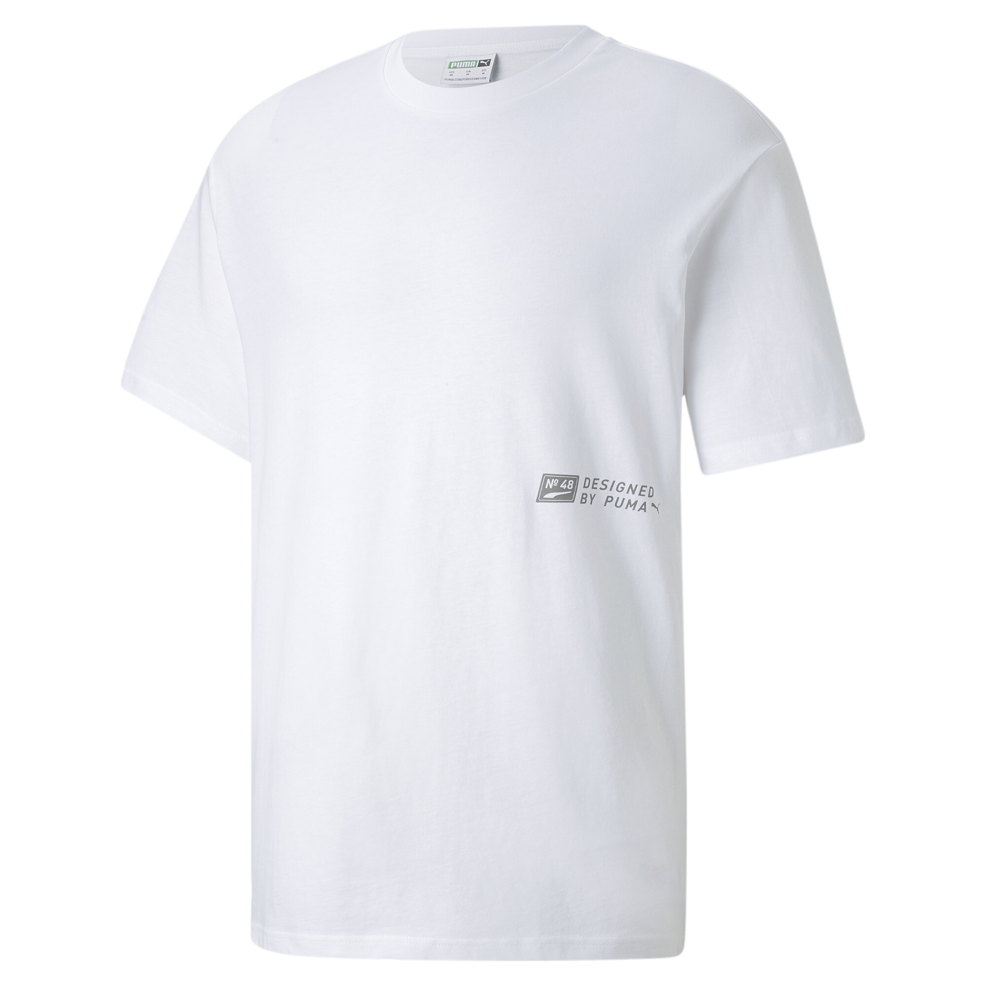Men's Puma Graphic's T-Shirt, White, Size L, Clothing