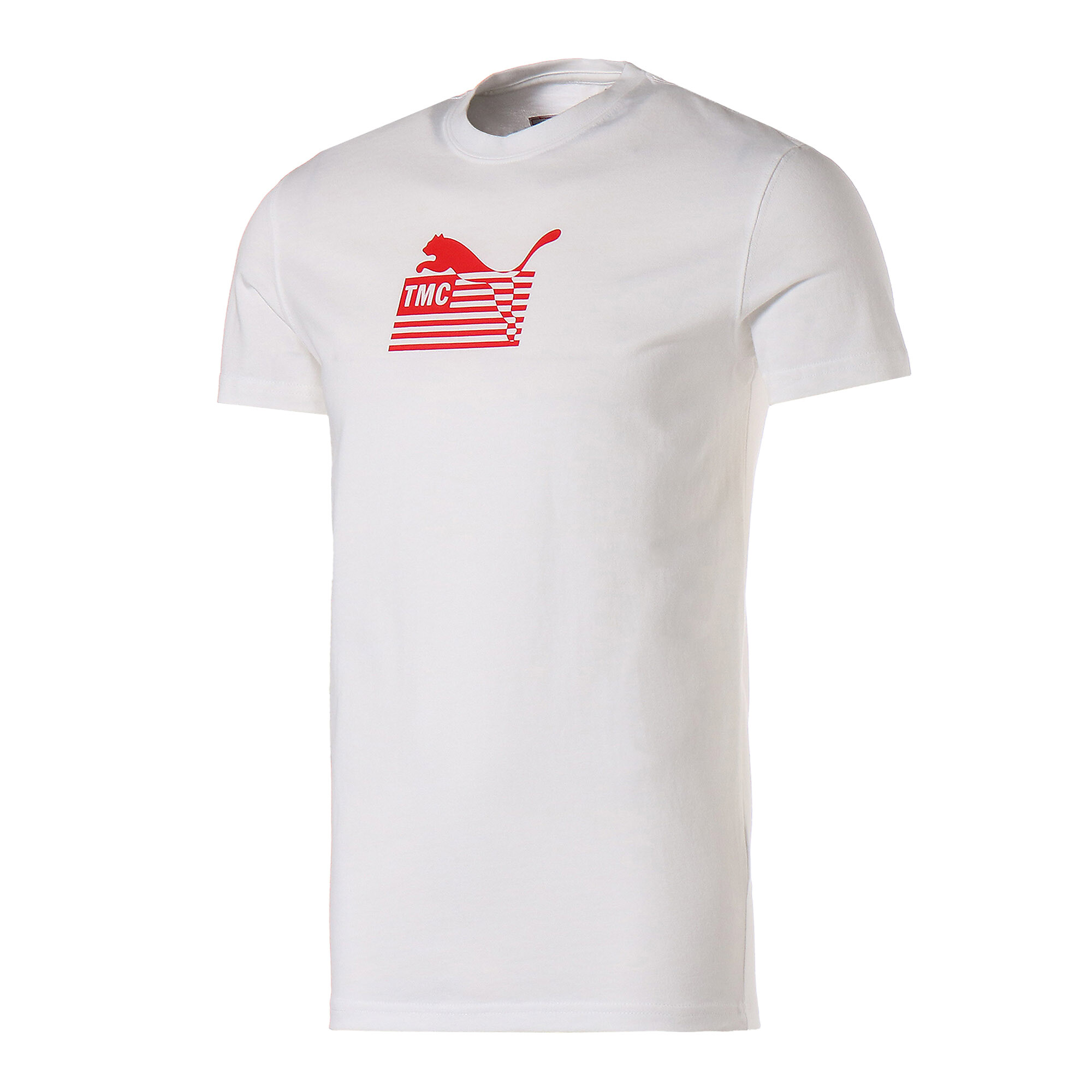 【プーマ公式通販】 プーマ PUMA x TMC バスケットボール HUSSLE Tシャツ Puma White-High Risk Red ｜PUMA.com