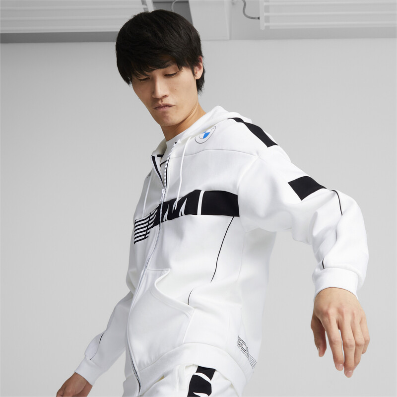 

Men's PUMA BMW M Motorsport SDS Sweat Jacket, White