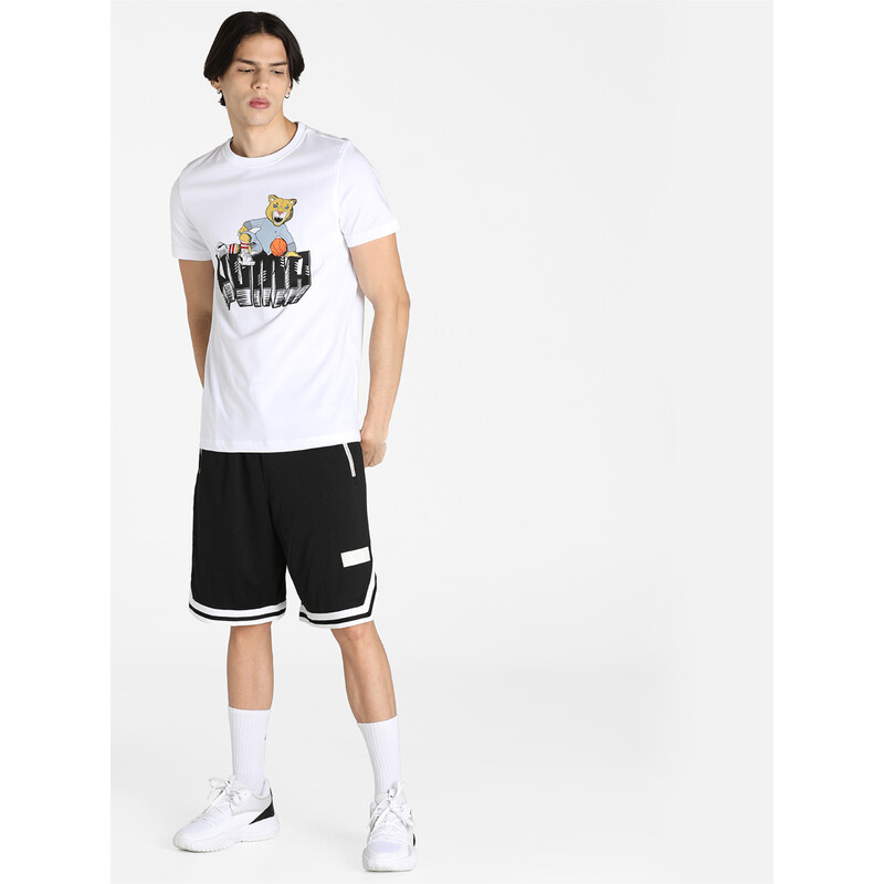 

Men's PUMA Dylan Short Sleeves Slim Fit T-Shirt, White