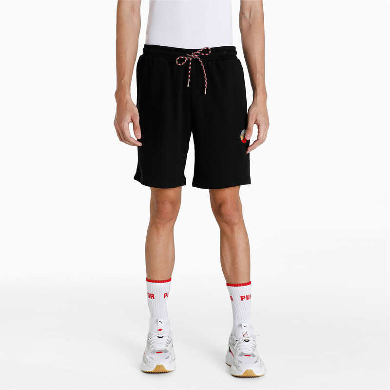 

Men's PUMA Art Of Sports Knitted Regular Fit Shorts, Black
