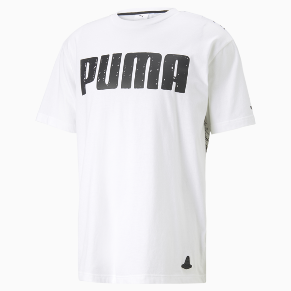 PUMA x Joshua Vides Men's Tee, Puma White, large-ZAF