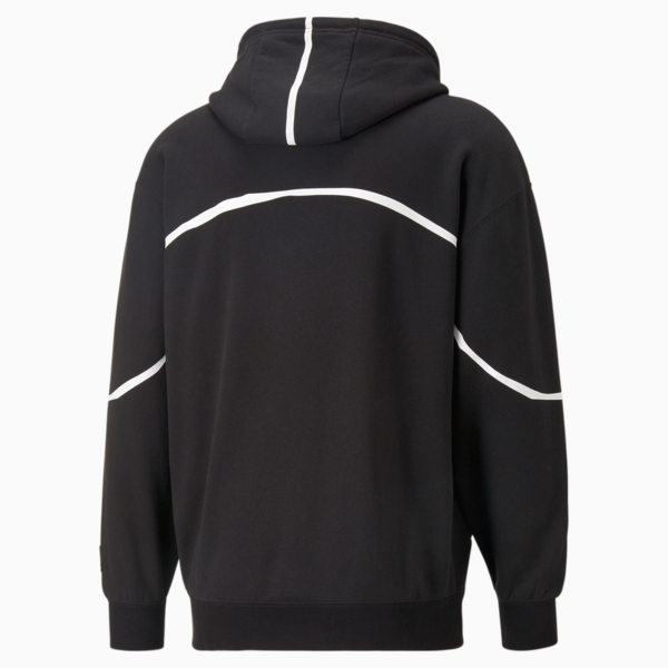 PUMA x Joshua Vides Men's Hoodie, Puma Black, large-ZAF