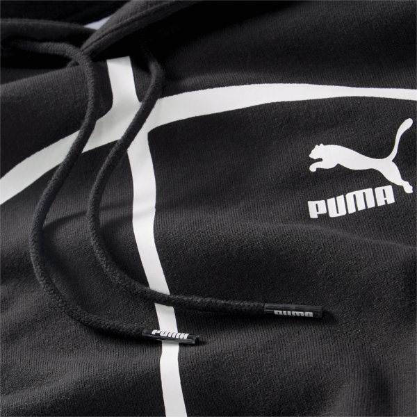 PUMA x Joshua Vides Men's Hoodie, Puma Black, large-ZAF