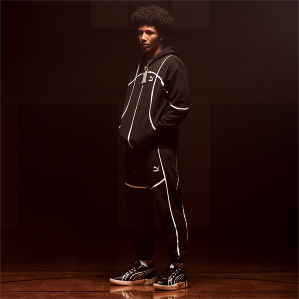 PUMA x Joshua Vides Men's Hoodie, Puma Black, large-ZAF