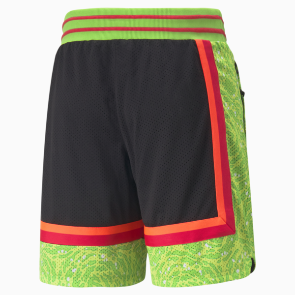 PUMA x RICK AND MORTY Men's Basketball Shorts, Puma Black, large-ZAF