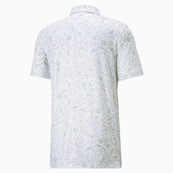 CLOUDSPUN Petal Golf Polo Shirt Men, Bright White-High Rise, large-ZAF