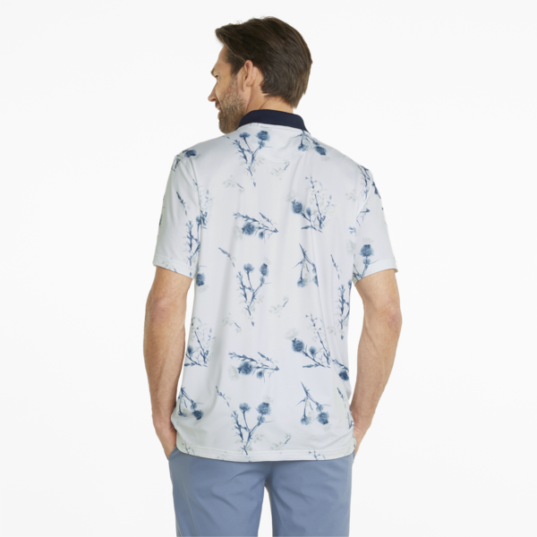 Mattr Lowlands Golf Polo Men, Bright White-Navy Blazer, large-ZAF