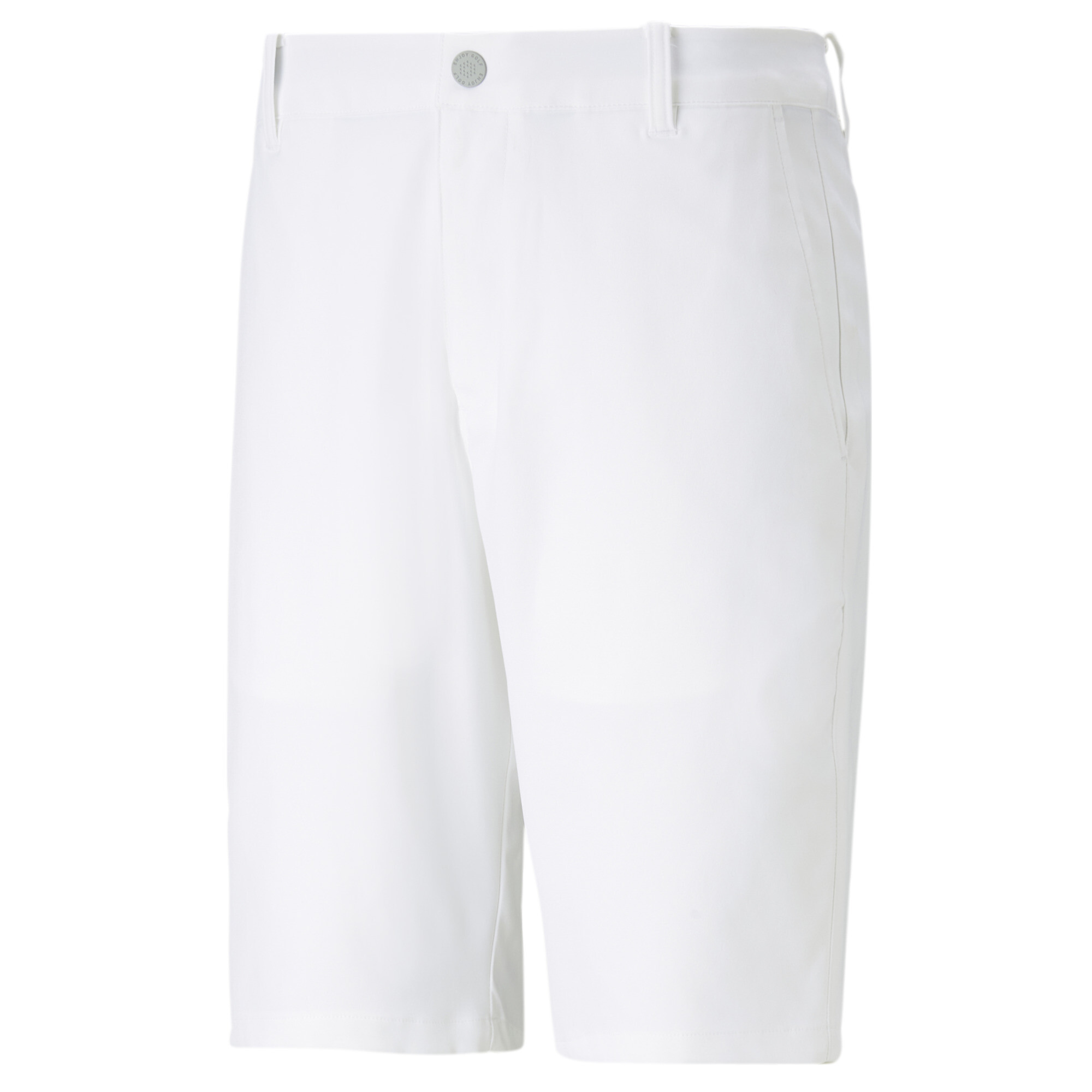 Men's Puma Dealer 10 Golf Shorts, White, Size 32, Sport