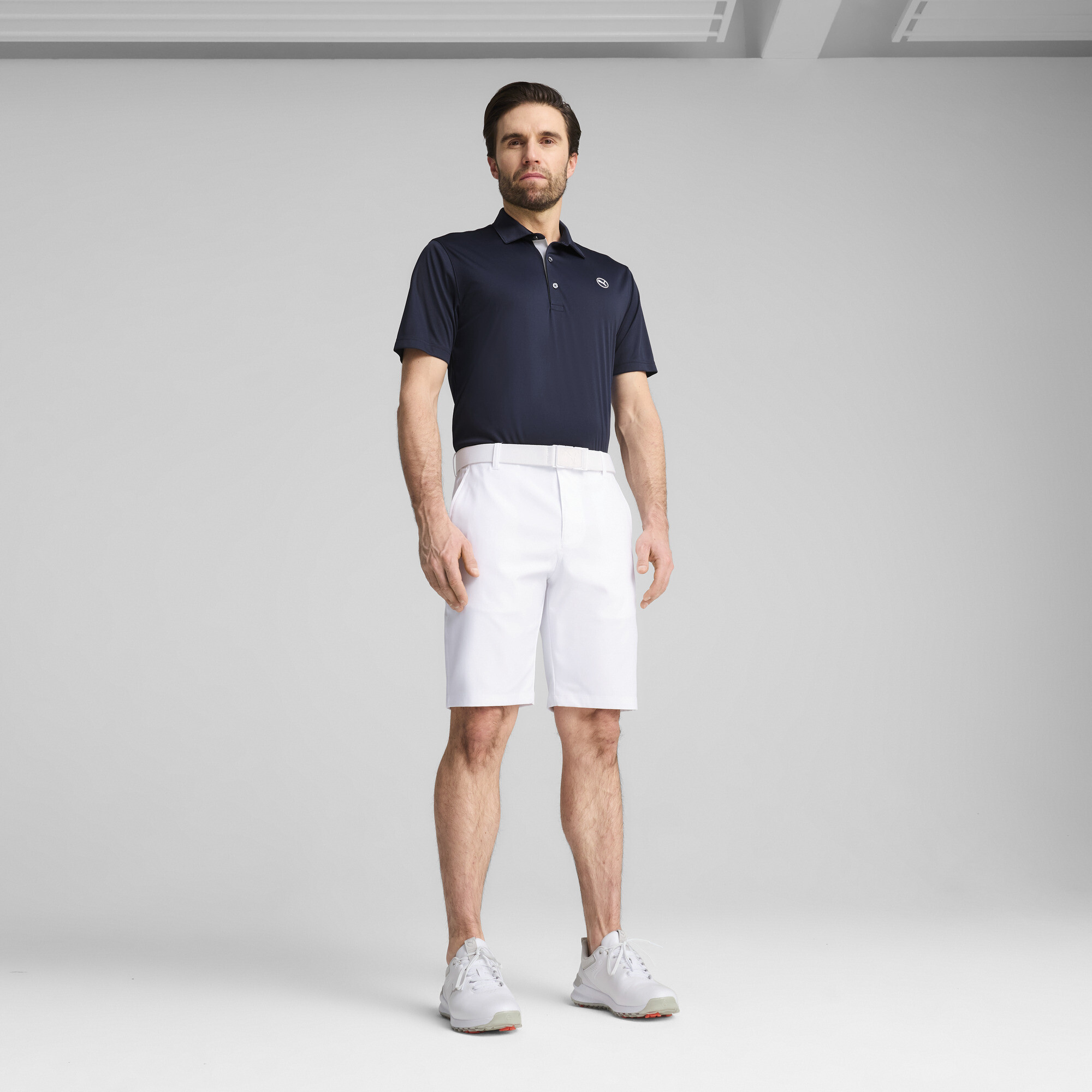 PUMA Dealer 10"golfshort voor Heren, Wit, Maat 44 thumbnail 5