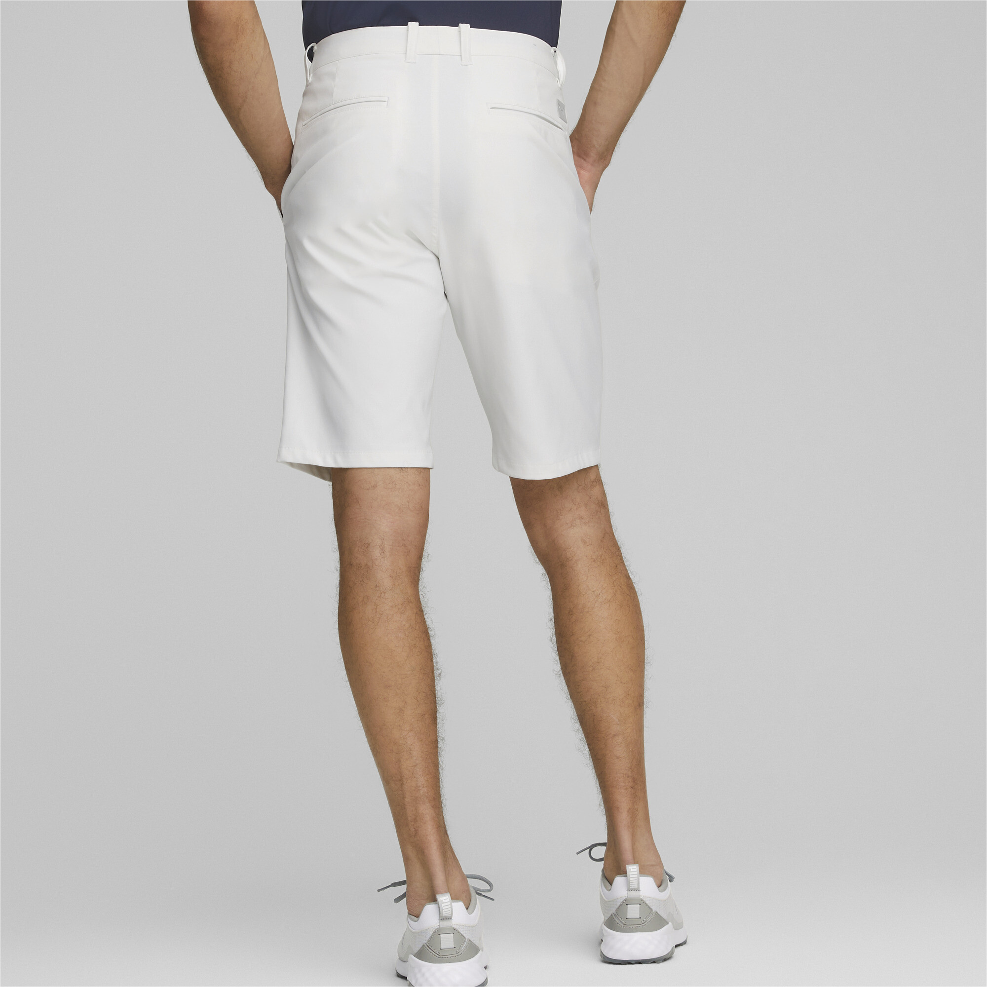 Men's Puma Dealer 10 Golf Shorts, White, Size 32, Sport