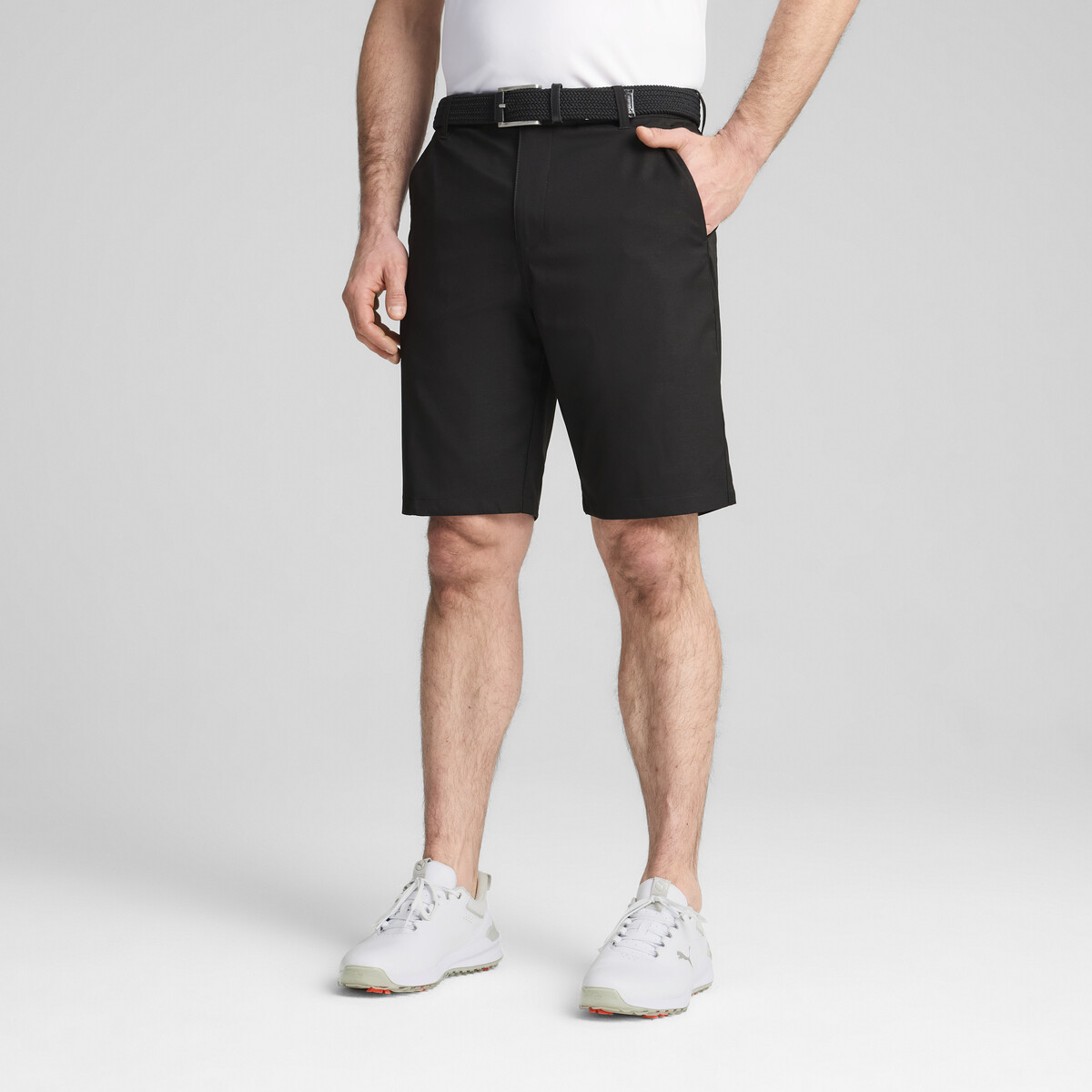 Dealer 10-inch Golf Shorts Men in Black by PUMA, 28