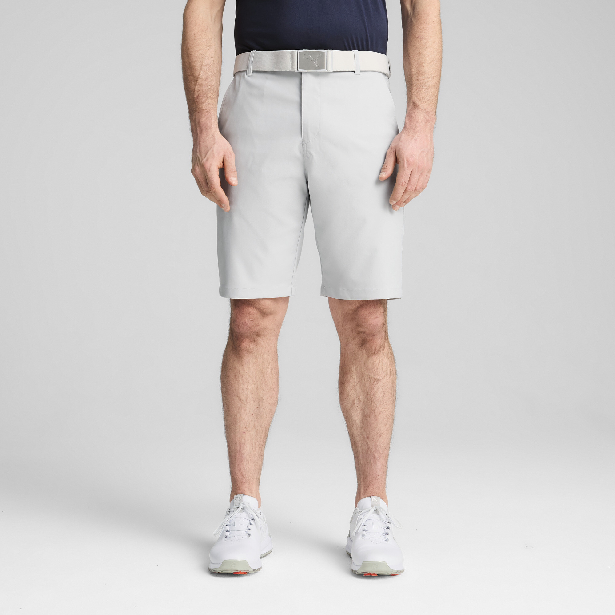 Puma Dealer 10" Golfshorts Herren | Mit Plain | Ash Gray | Größe: 35