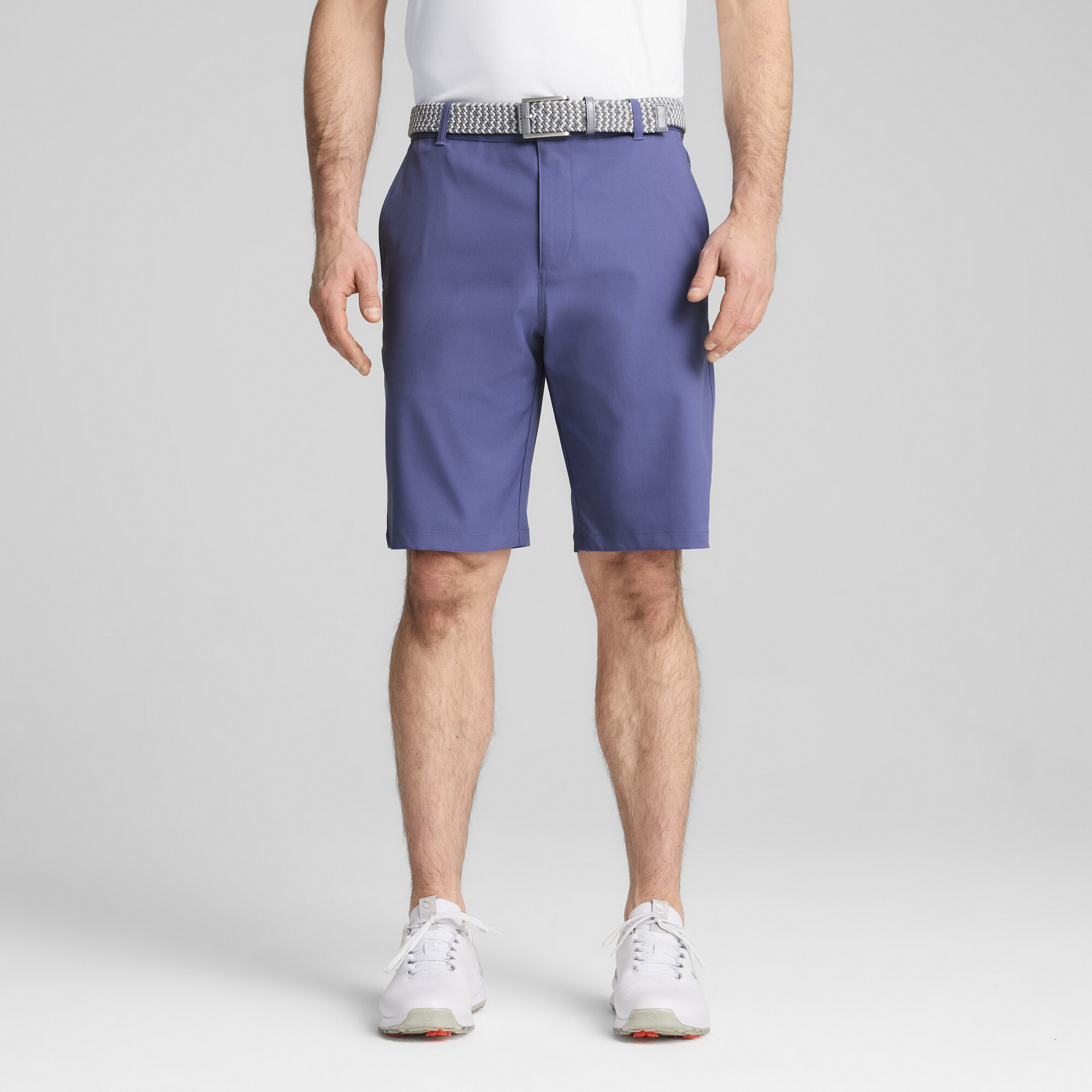 Puma Dealer 10" Golfshorts Herren | Mit Plain | Blue Crystal | Größe: 42