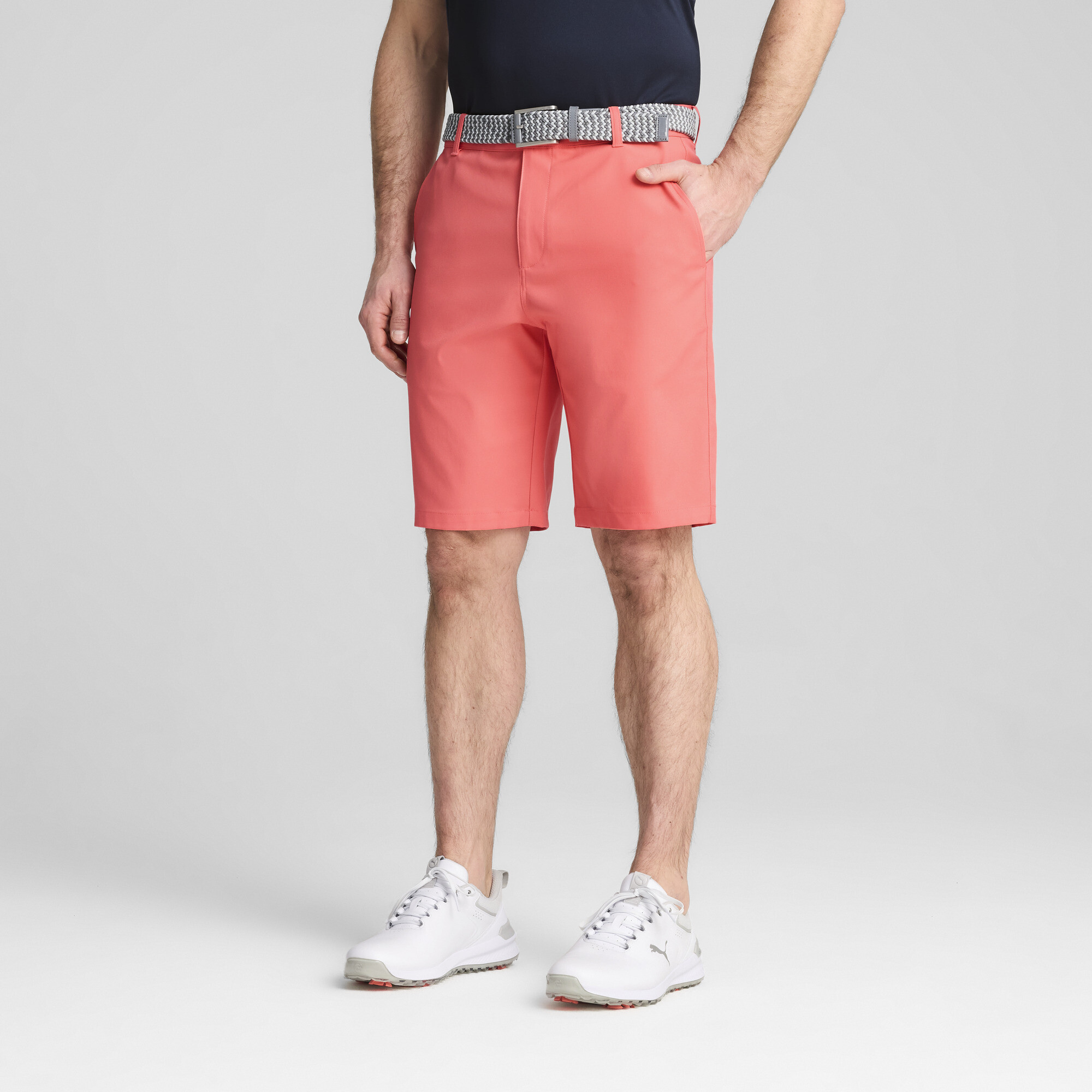 Puma Dealer 10" Golfshorts Herren | Mit Plain | Peach Frost | Größe: 38