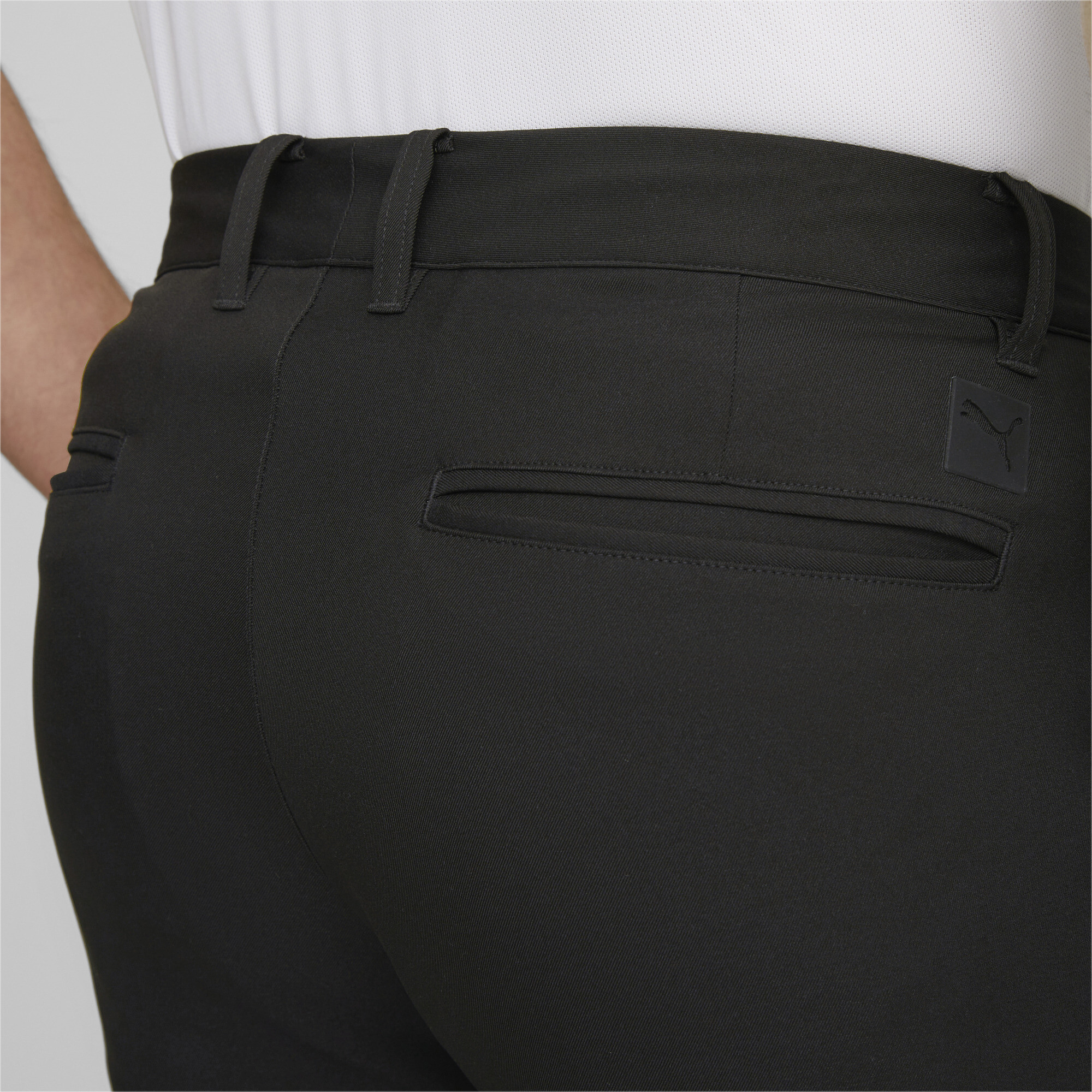 Men's Puma Dealer Golf Pants, Black, Size 33/32, Clothing