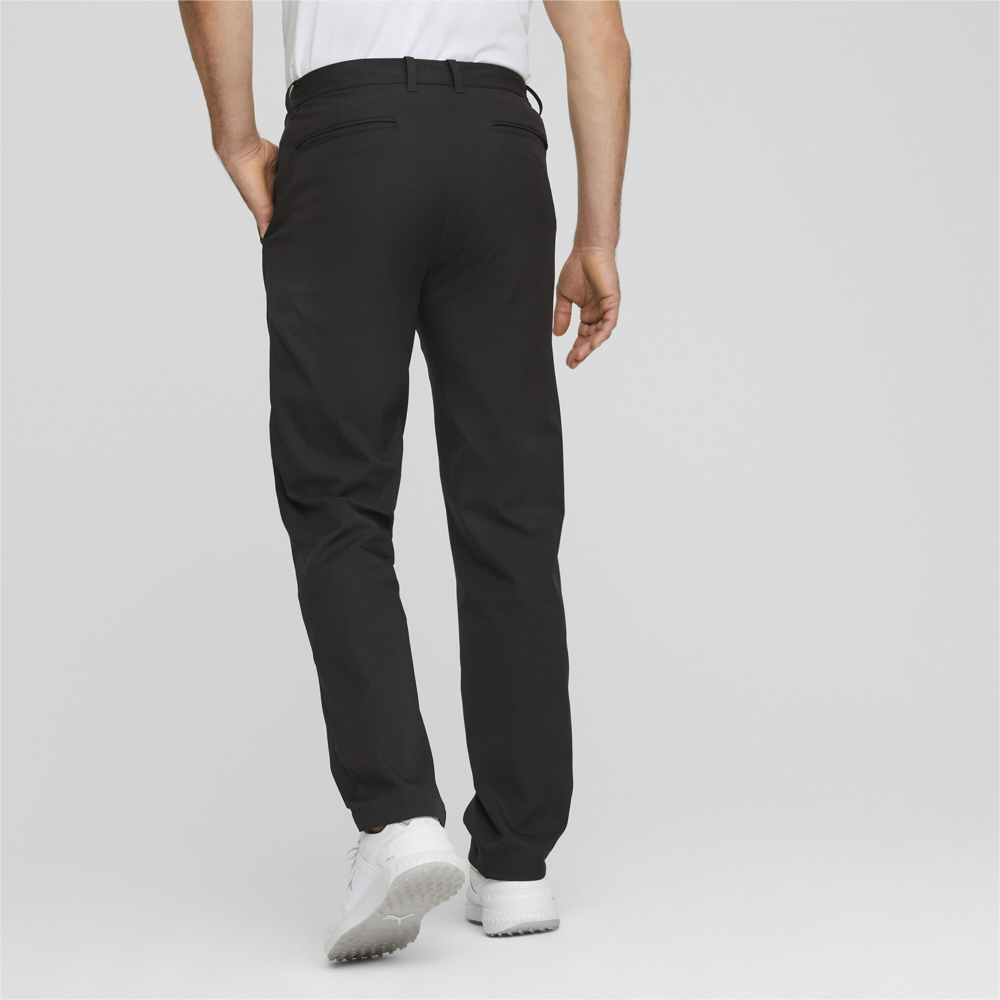 Men's Puma Dealer Golf Pants, Black, Size 34/30, Clothing