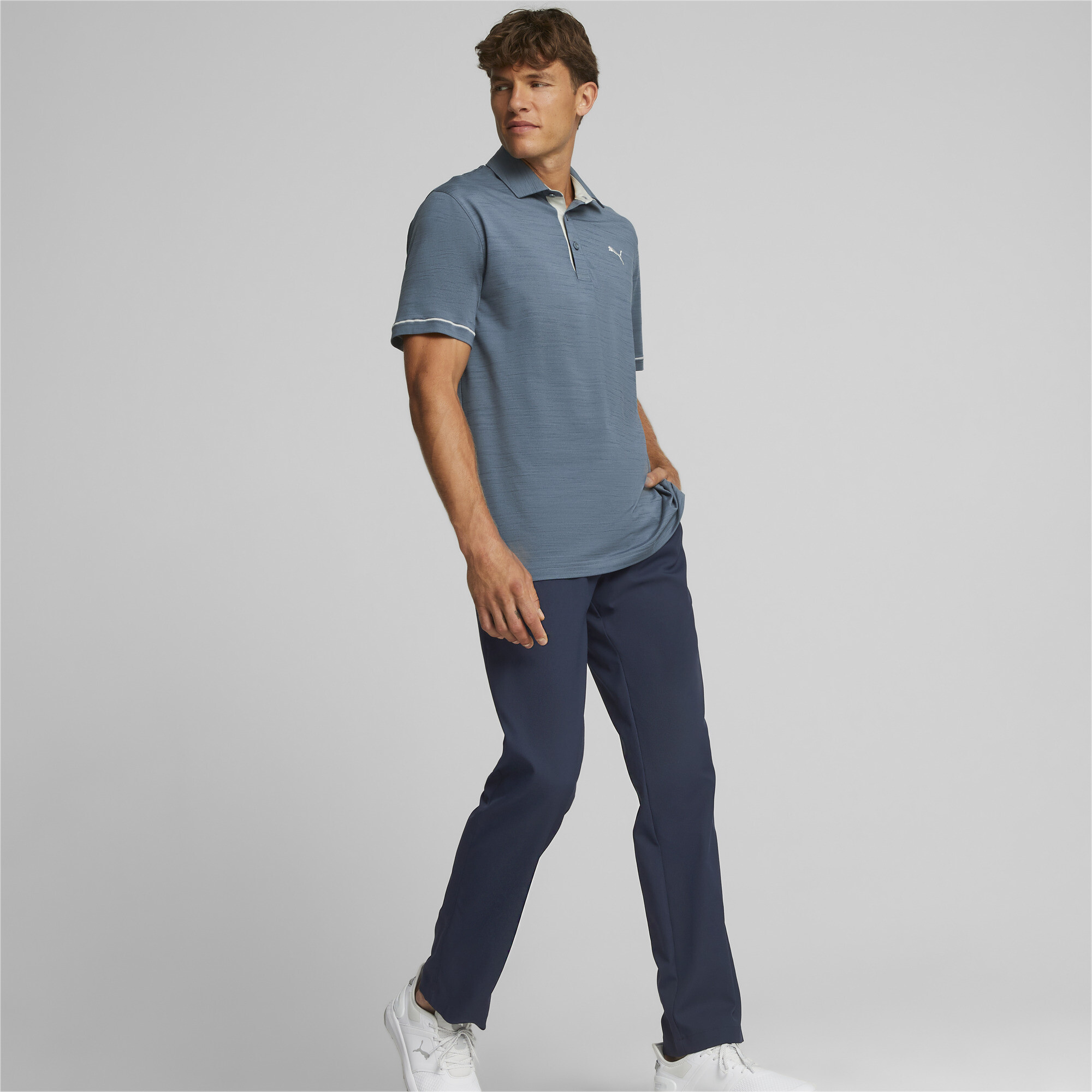 Men's Puma Dealer Golf Pants, Blue, Size 29/32, Clothing