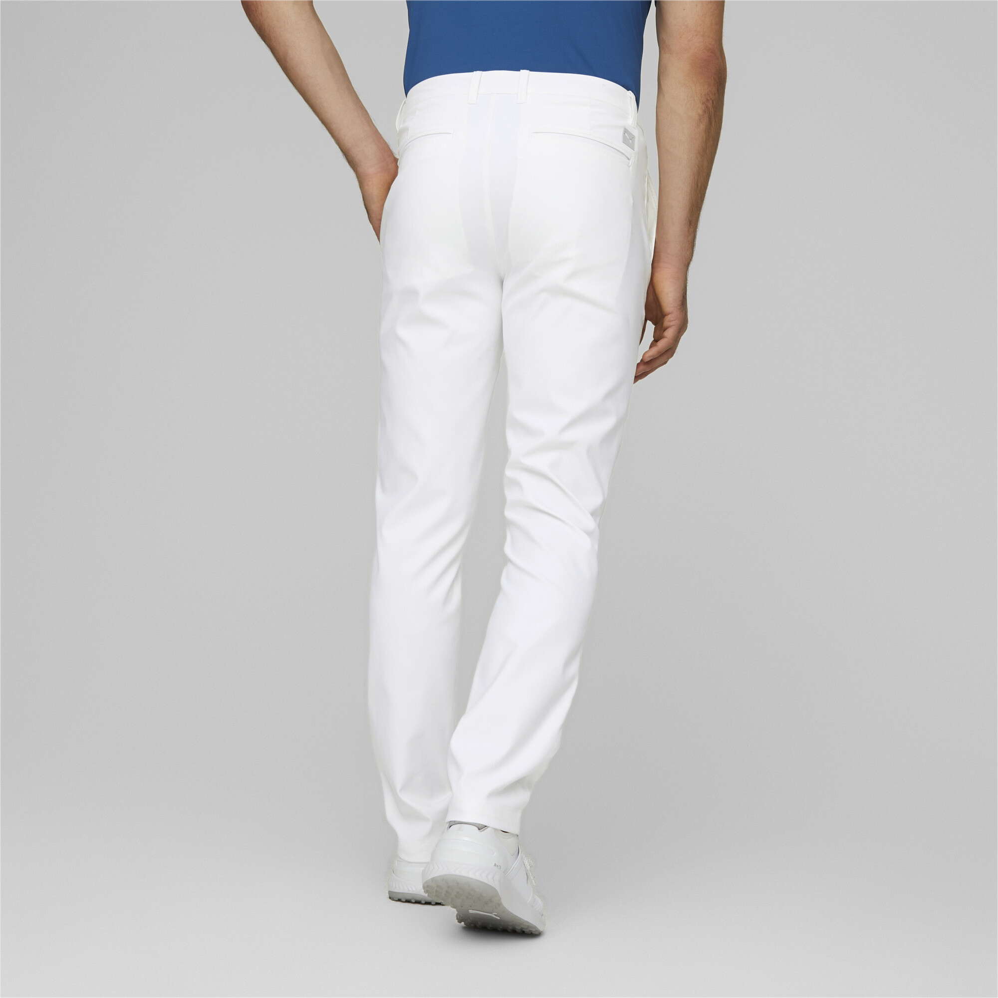 Men's Puma Dealer Tailored Golf Pants, White, Size 33/36, Clothing