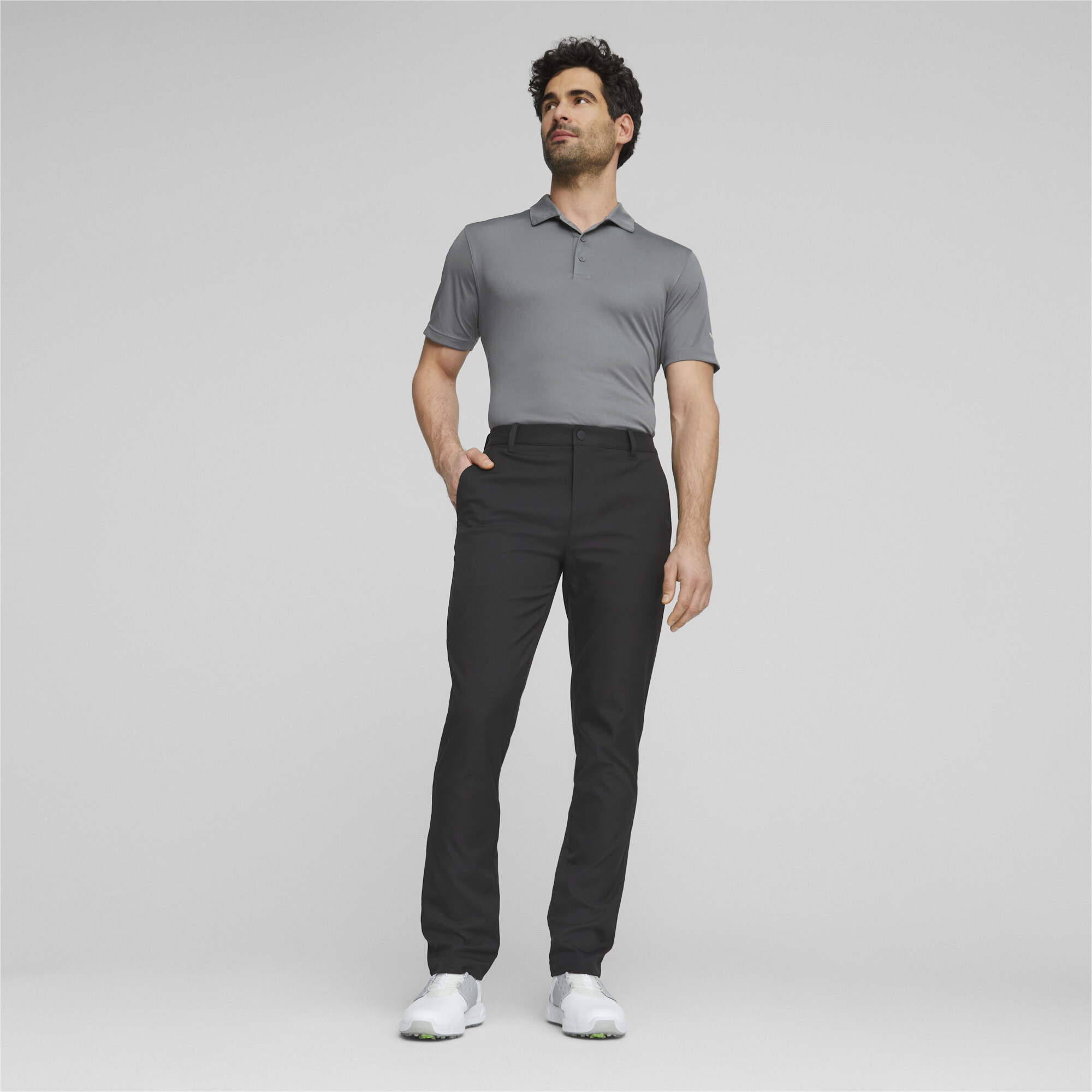 Men's Puma Dealer Tailored Golf Pants, Black, Size 35/30, Clothing