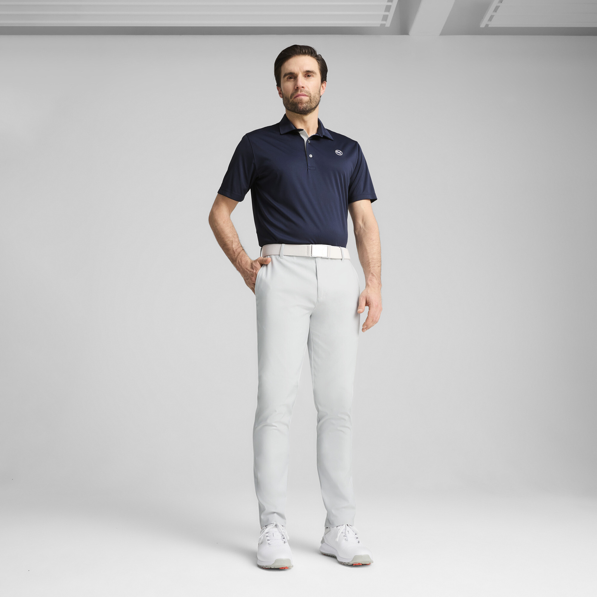 PUMA Dealer getailleerde golfbroek voor Heren, Grijs, Maat 30/30 thumbnail 5