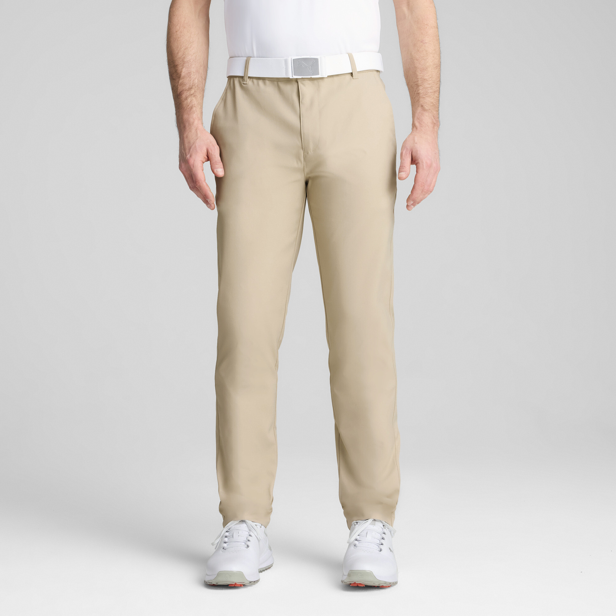 Men's Puma Dealer Tailored Golf Pants, Beige, Size 28/32, Clothing