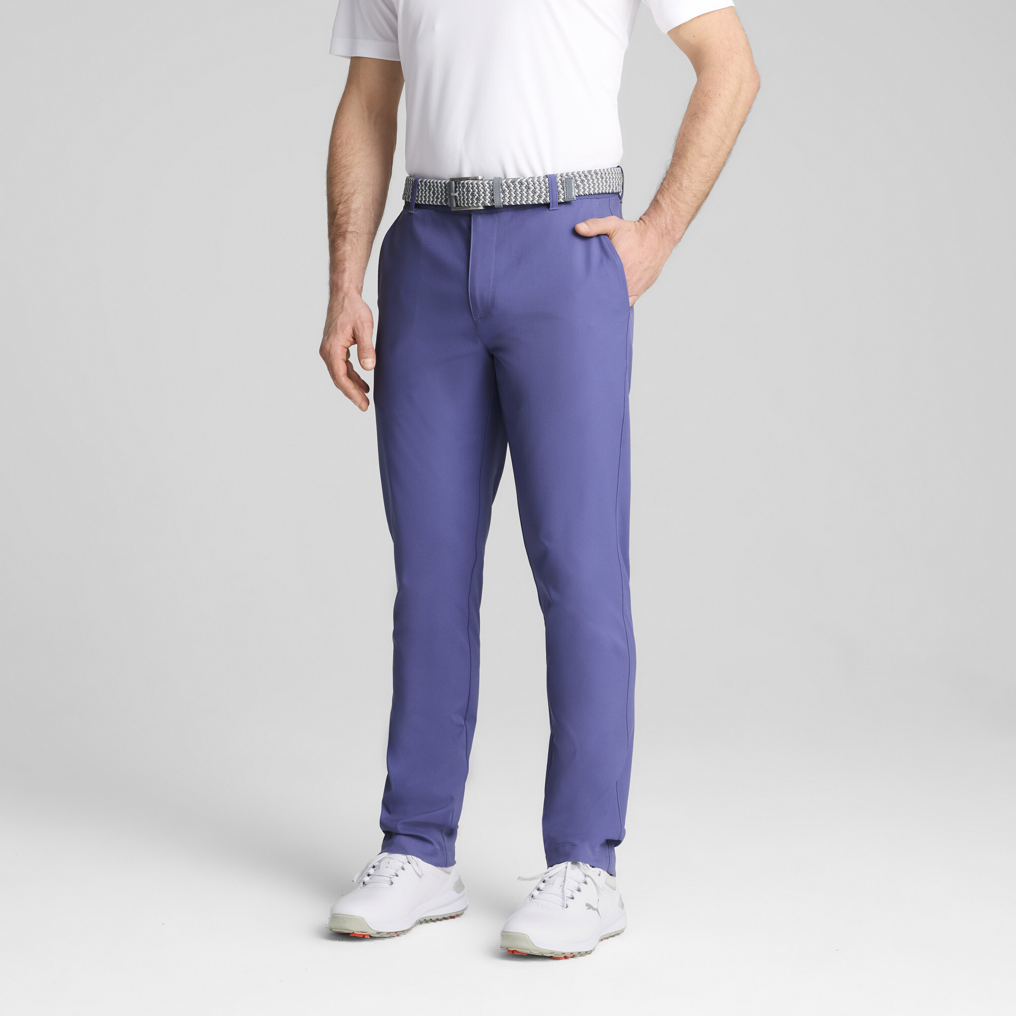 Puma Dealer Tailored Golfhose Herren | Mit Plain | Blue Crystal | Größe: 38/36