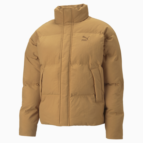 Classics Oversized Puffer Jacket, Desert Tan, large-ZAF