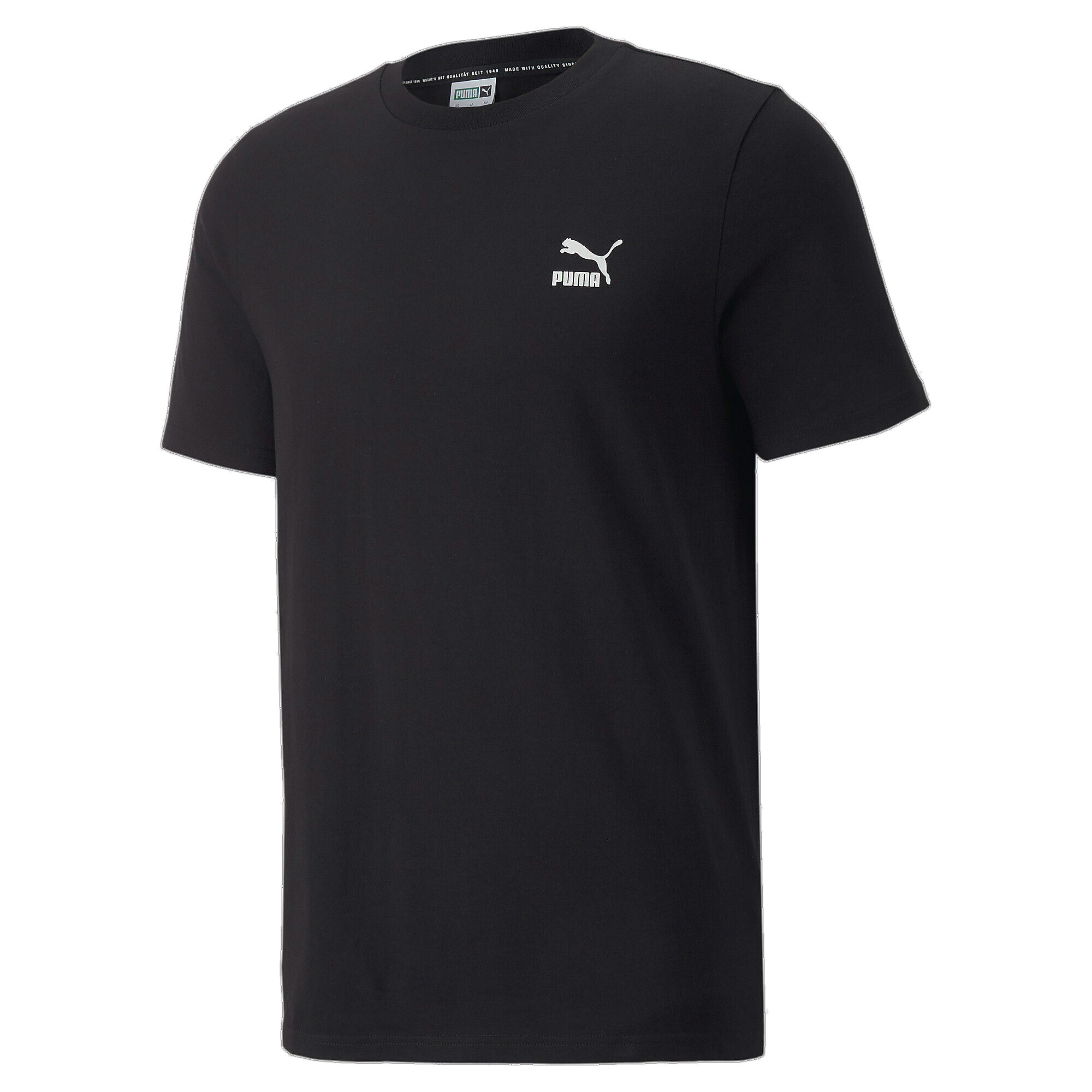 ＜プーマ公式通販＞ プーマ メンズ CLASSICS スモール ロゴ 半袖 Tシャツ メンズ Puma Black ｜PUMA.com