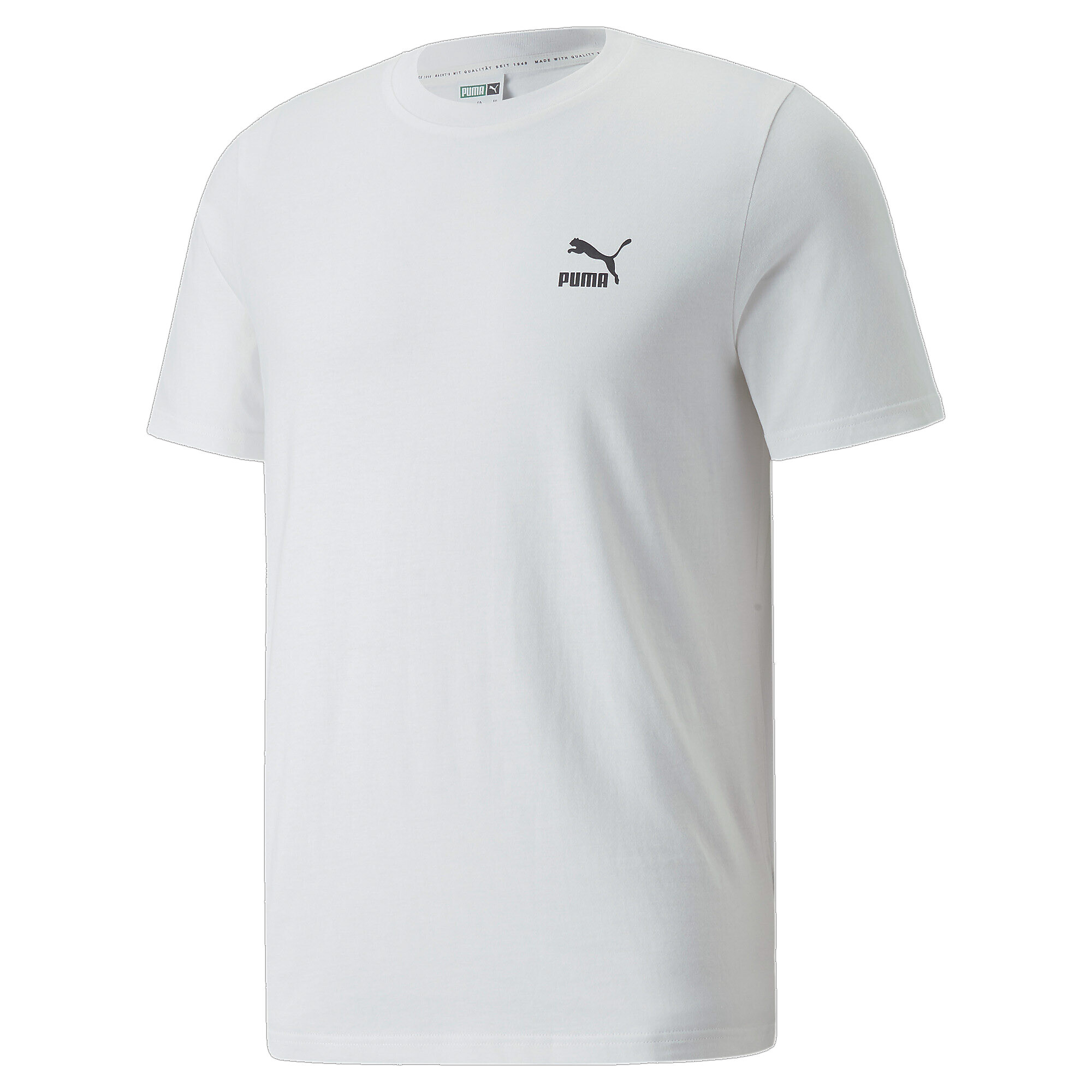 ＜プーマ公式通販＞ プーマ メンズ CLASSICS スモール ロゴ 半袖 Tシャツ メンズ Puma White ｜PUMA.com