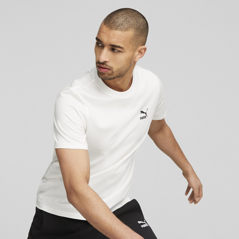 

Men's PUMA Classics Small Logo T-Shirt, White