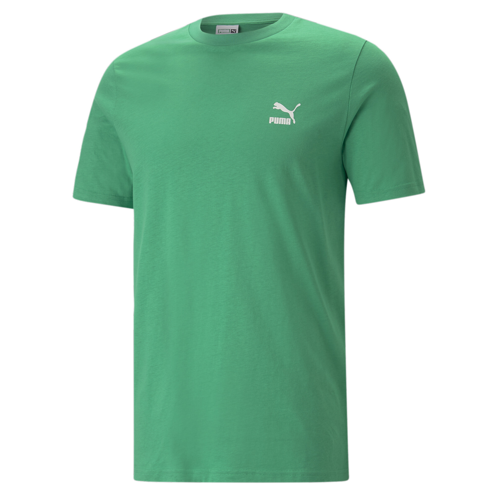 30%OFF！ プーマ メンズ CLASSICS スモール ロゴ 半袖 Tシャツ メンズ Grassy Green ｜PUMA.comの大画像
