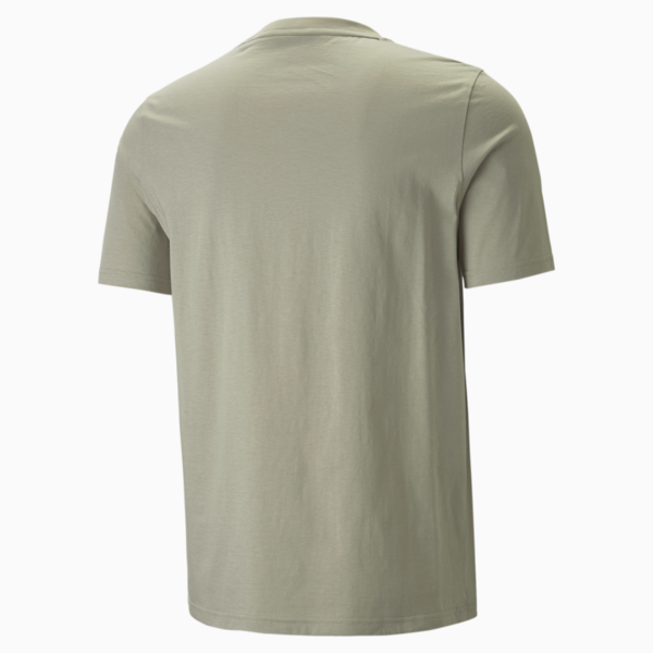 Classics Small Logo Tee Men, Pebble Gray, large-ZAF