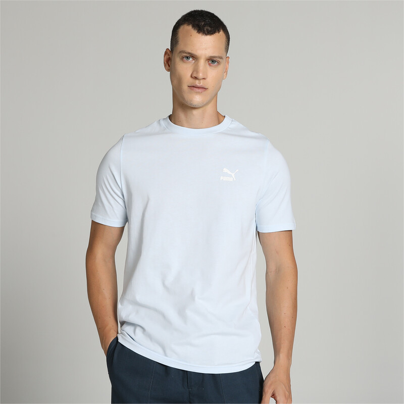 

Men's PUMA Classics Small Logo T-Shirt, Black/blue
