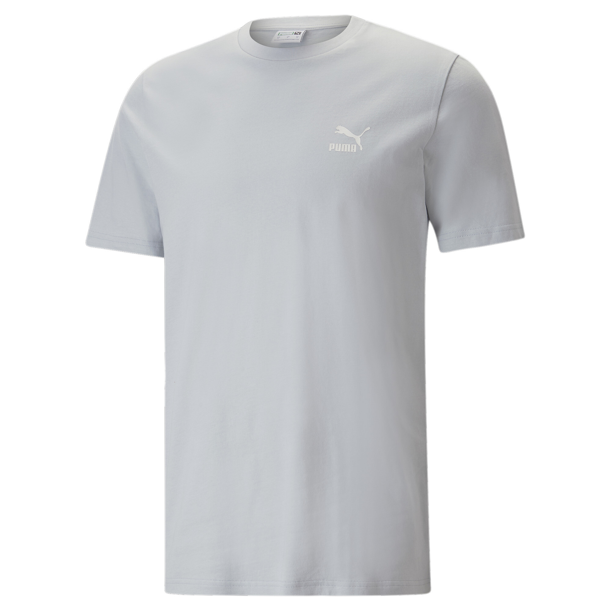 30%OFF！ プーマ メンズ CLASSICS スモール ロゴ 半袖 Tシャツ メンズ Platinum Gray ｜PUMA.comの画像