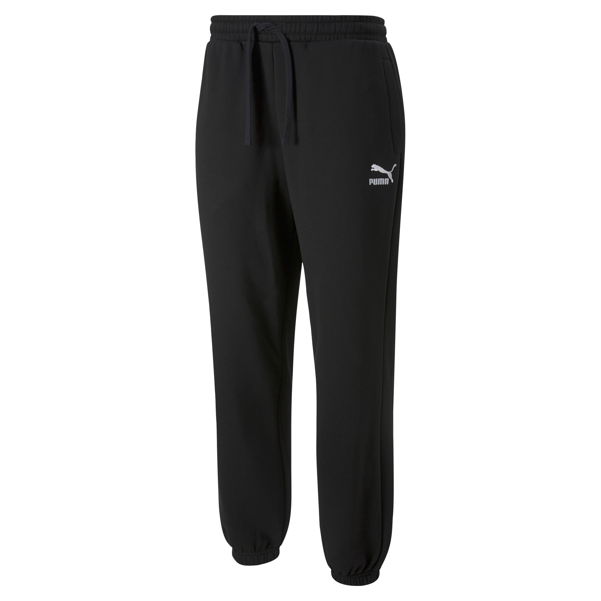 Men's Puma Classics Sweatpants, Black, Size XL, Men